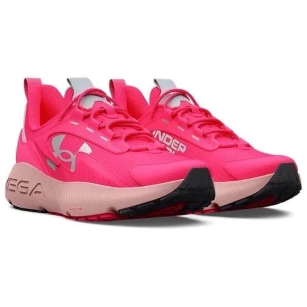 Mens Size 11-Under Armour HOVR Mega 2 MVMNT 'Pink Shock Reflective' 3026629-603